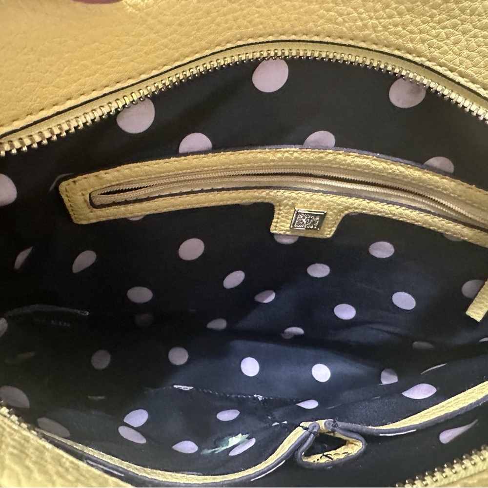 Anne Klein Yellow Handbag - Picture 6 of 6